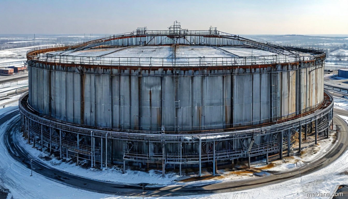 Антидроновая защита резервуара РВС-50000 Керчи — ЗОК ЗАСЛОН по СП 542